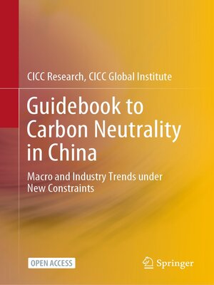 cover image of Guidebook to Carbon Neutrality in China